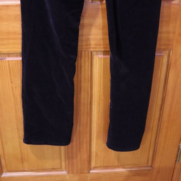 Chaps Dark Brown Corduroy Straight Leg Pants 12 - Picture 9 of 11